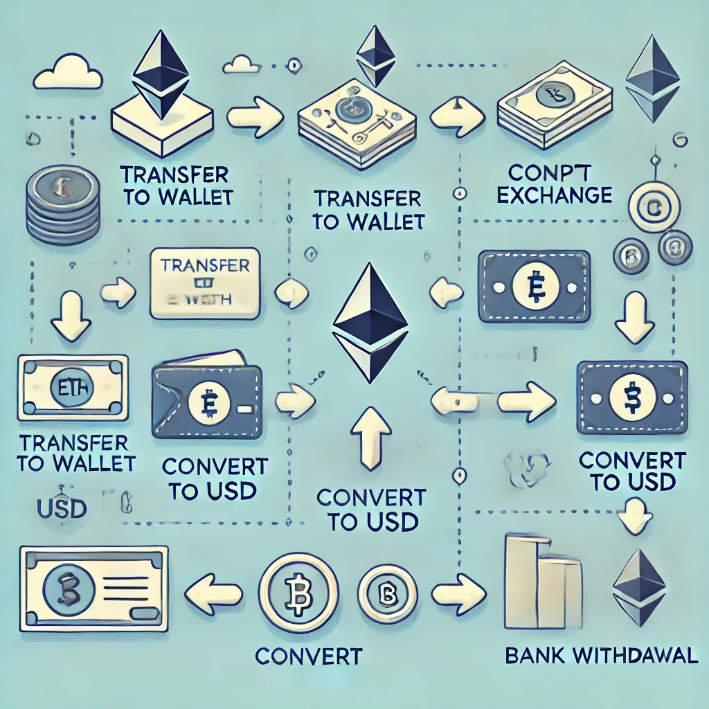 Moving ETH via OpenSea into USD A Simple Guide for Crypto Converts