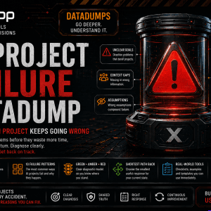 XCopp AI Project Failure DataDump for diagnosing and fixing failing AI projects