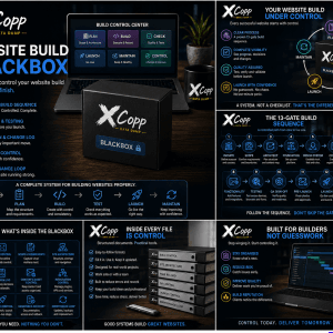 XCopp Website Build BlackBox website project control system