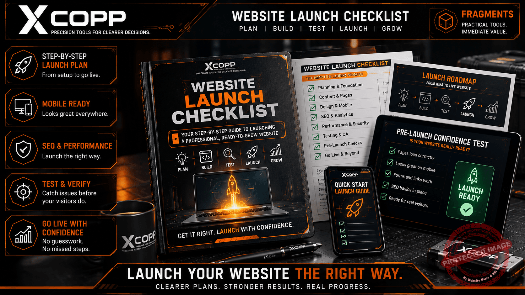 Website Launch Checklist 2 What's included in the XCopp Website Launch Checklist